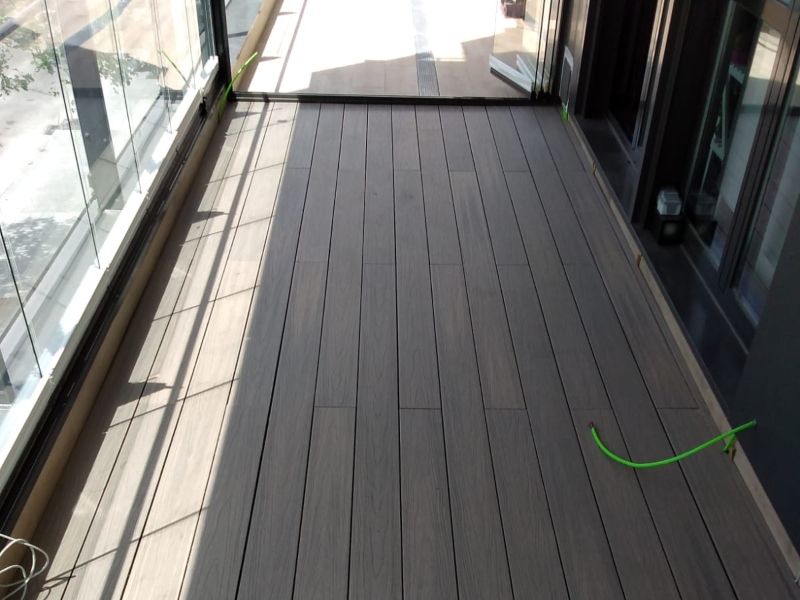 Instalación de tarima de terraza en Hortaleza (Madrid)